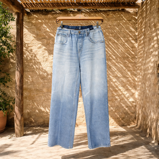 Dear Scarlett Light Denim Zenim-Wide Leg