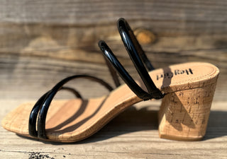 Corky's "Dreamy" in Black Patent Final Sale