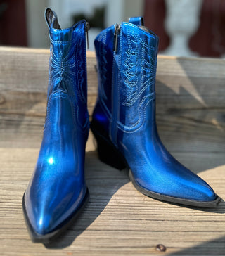 Corky's "Rowdy" Boots in Electric Blue Final Sale