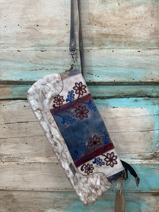 Bed Stu "Hyperbolic" Shoulder Bag in Americana Lux
