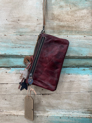 Bed Stu "Cadence" Crossbody/Wristlet in Americana Rustic