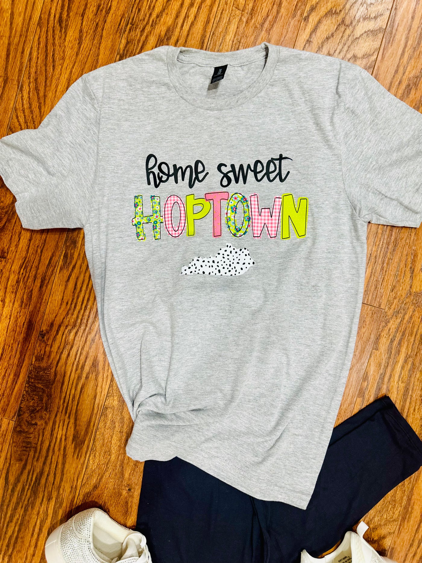 Home Sweet Hoptown on Heather Grey