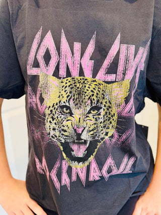 SC Long Live Rock N' Roll Crop Tee