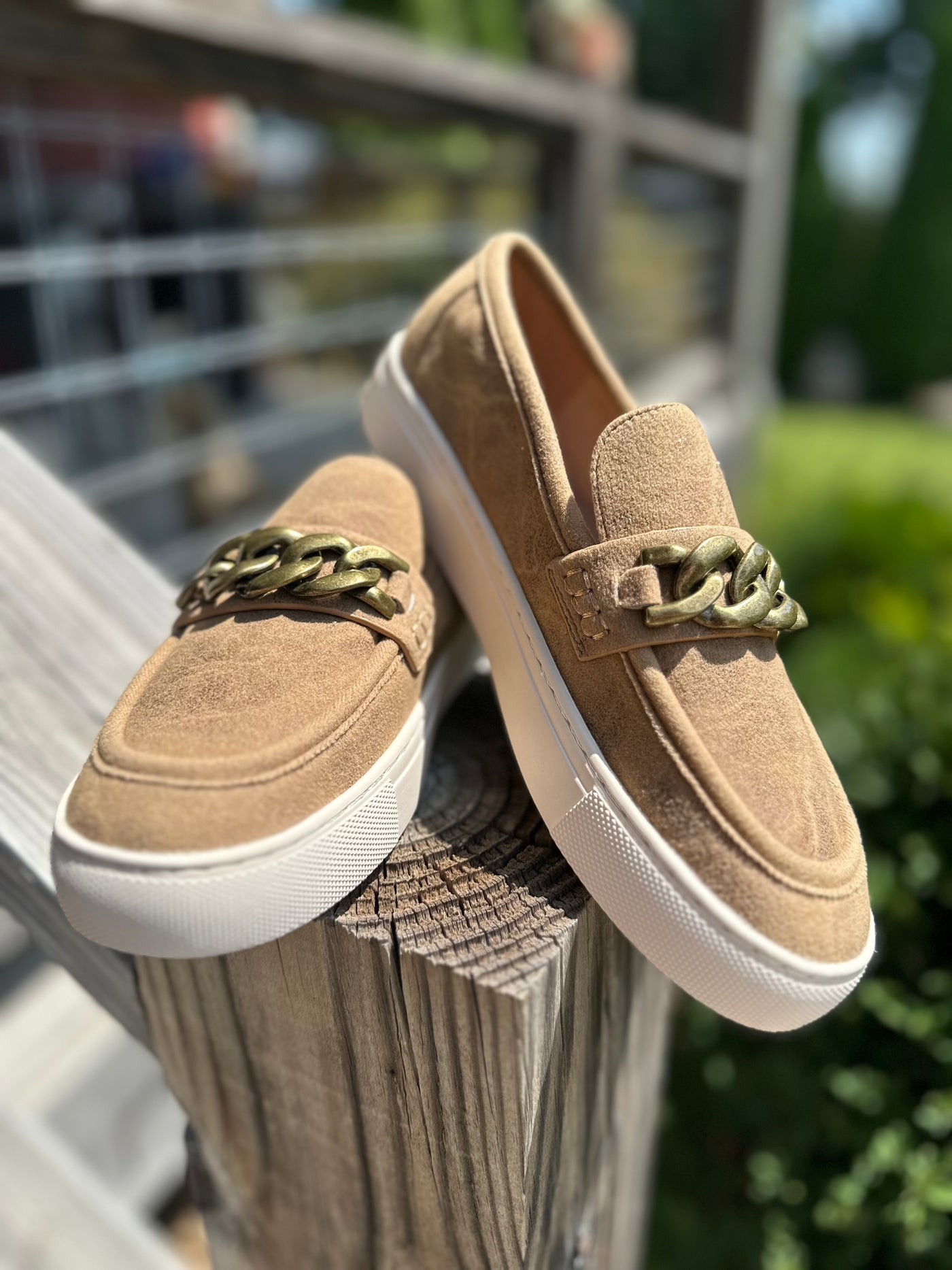 Corkys "Chain Reaction" Loafer in Tan