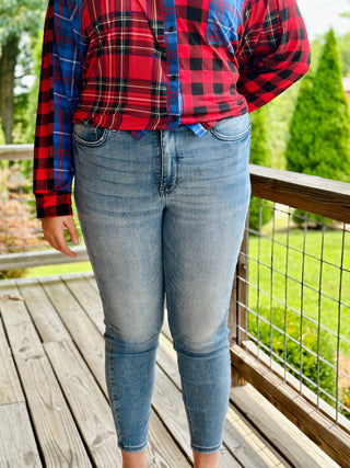 Judy Blue High Waist Tummy Control Vintage Skinny Final Sale
