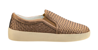 Corkys "Im Weaving" Slip On Sneaker in Bronze Final Sale
