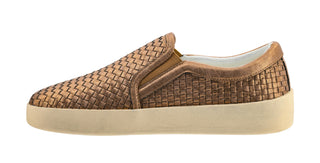 Corkys "Im Weaving" Slip On Sneaker in Bronze Final Sale