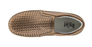 Corkys "Im Weaving" Slip On Sneaker in Bronze Final Sale