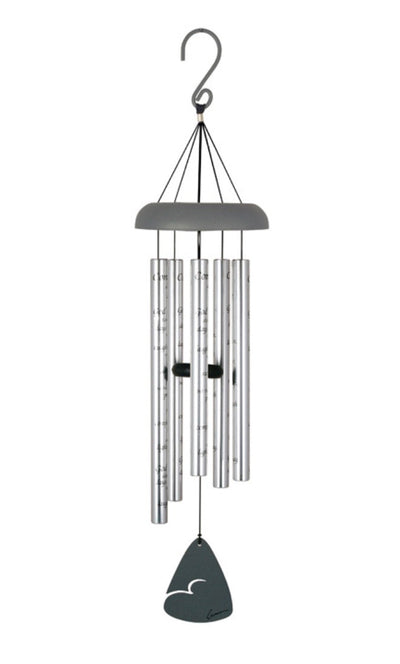 "Comfort and Light" Silver Sonnet 30" Chimes