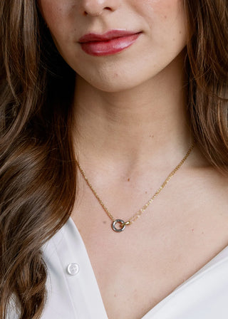 Josephine Necklace-Mixed Metal