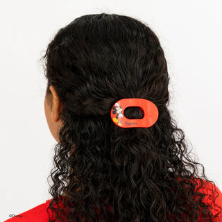 Teleties Mickey Mouse Flat Round Hair Clip (3 Sizes)