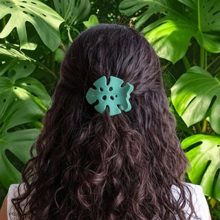 Teleties Moana Leaf Flat Hair Clip (2 Sizes)