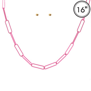 Chain Necklace Set (3 Colors)