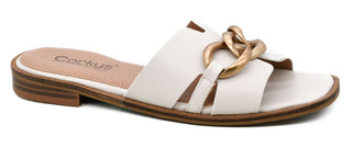 Corkys "Off the Chain" in Ivory Sandal Final Sale