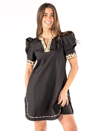 Simply Southern Wild Side Puff Sleeve Dress