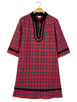 Simply Southern Red Y-Neck Dress
