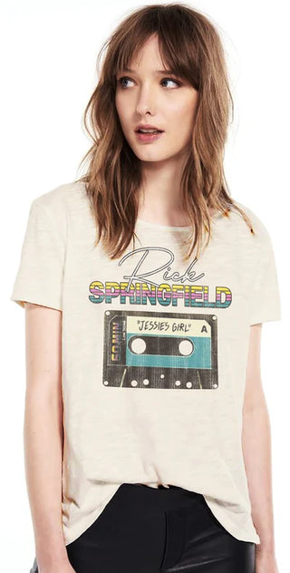 SC Rick Springfield Cassette Tape Tee