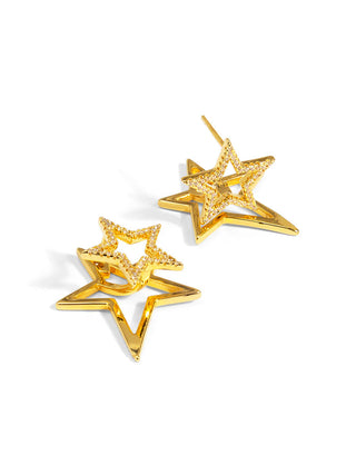 Pave Star Outline Ear Jacket by Rho