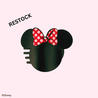 Teleties Minnie Mouse Shaped Flat Hair Clip (3 Sizes)