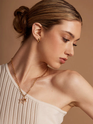 Layered Pavé Star Pendant Necklace by Rho