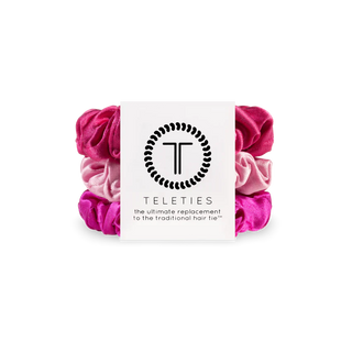 Teleties 3 Pack Scrunchies (2 sizes/6 colors)