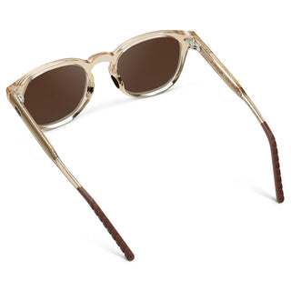 Scout in Sand Brown/Dark Brown Lens Polarized Sunglasses