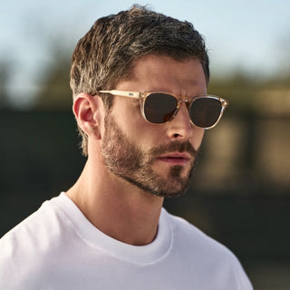 Scout in Sand Brown/Dark Brown Lens Polarized Sunglasses
