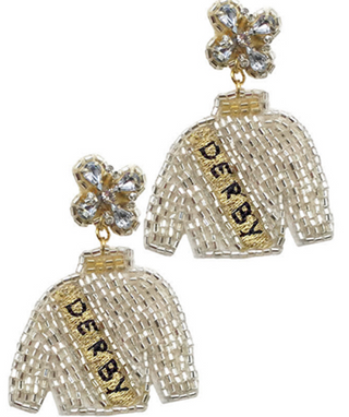 DERBY Jockey Jacket Earrings (3 Colors)
