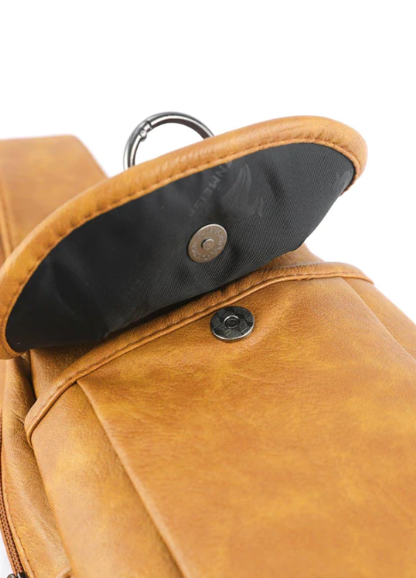 Brown Vintage Tassel Sling Bag