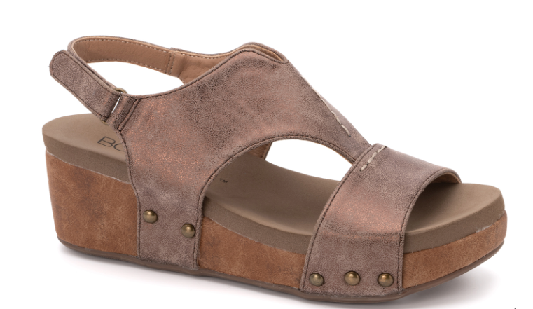 "Refreshing" Wedge in Bronze by Corky's