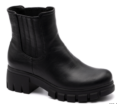 Corkys "As If" Boot in Black Final Sale