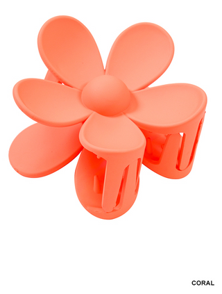 Sophia's Corner Flower Hair Claw Clips (15 colors)