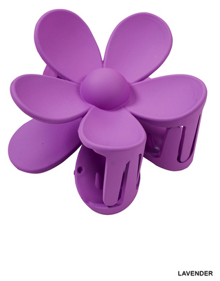 Sophia's Corner Flower Hair Claw Clips (15 colors)