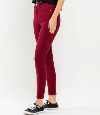 Judy Blue Scarlet High Waist Tummy Control Garment Dyed Skinny