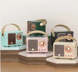 RETRO MINI WIRELESS BLUETOOTH SPEAKER (5 Colors)
