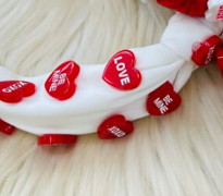 Knotted Headband With Sweet-Heart Candy Details (6 colors)