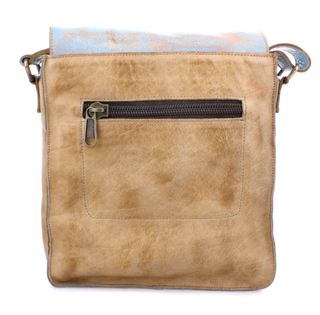 Bed Stu "Venice Beach" in Oats Rustic Baby Blue Lux
