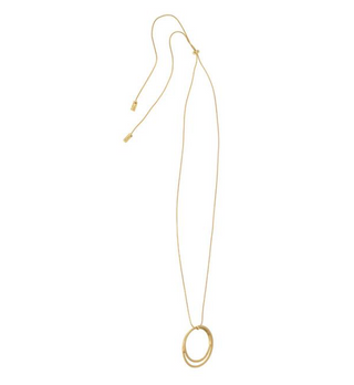 JOY SUSAN ADJUSTABLE OPEN PENDANT NECKLACE (2 colors)