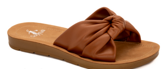 Corkys "Sea La Vie" Sandal in Cognac Final Sale