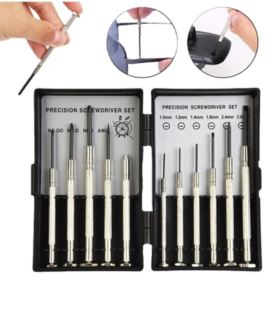 11PCS MINI PRECISION SCREWDRIVER SET