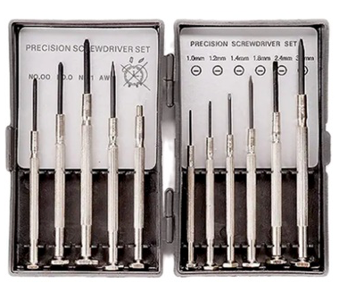 11PCS MINI PRECISION SCREWDRIVER SET