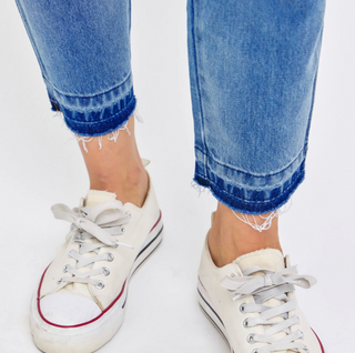 JUDY BLUE MR RIGID MAGIC RELEASE HEM BOYFRIEND