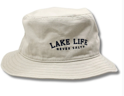 "LAKE LIFE NEVER SALTY" Bucket Hat