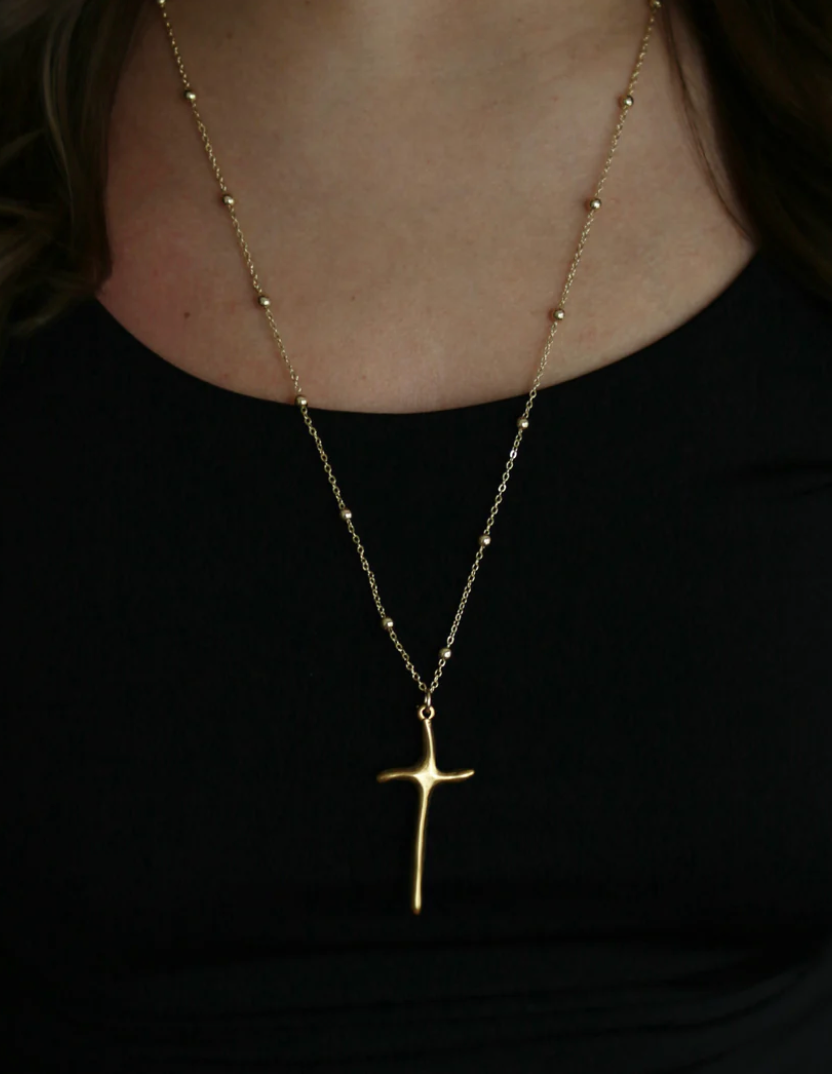 Casey's Cross Necklace by Inspire Designs (2 Lengths