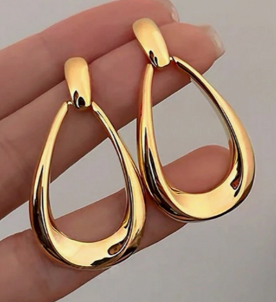 French Style Geometric Earrings (4 Colors)