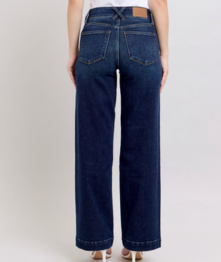 Judy Blue HW Dark Wide Leg