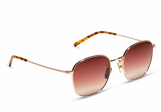 DIFF EYEWEAR AXEL ROSE GOLD + DUSK GRADIENT