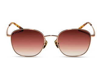 DIFF EYEWEAR AXEL ROSE GOLD + DUSK GRADIENT