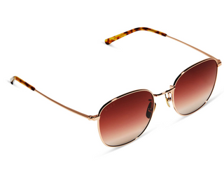 DIFF EYEWEAR AXEL ROSE GOLD + DUSK GRADIENT