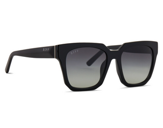 DIFF EYEWEAR ARIANA BLACK + GREY GRADIENT
